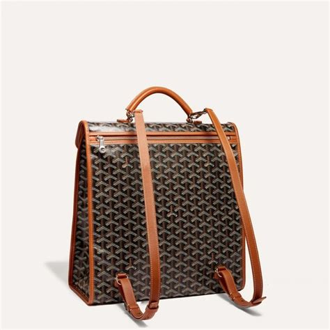 goyard backpack white|goyard saint leger backpack price.